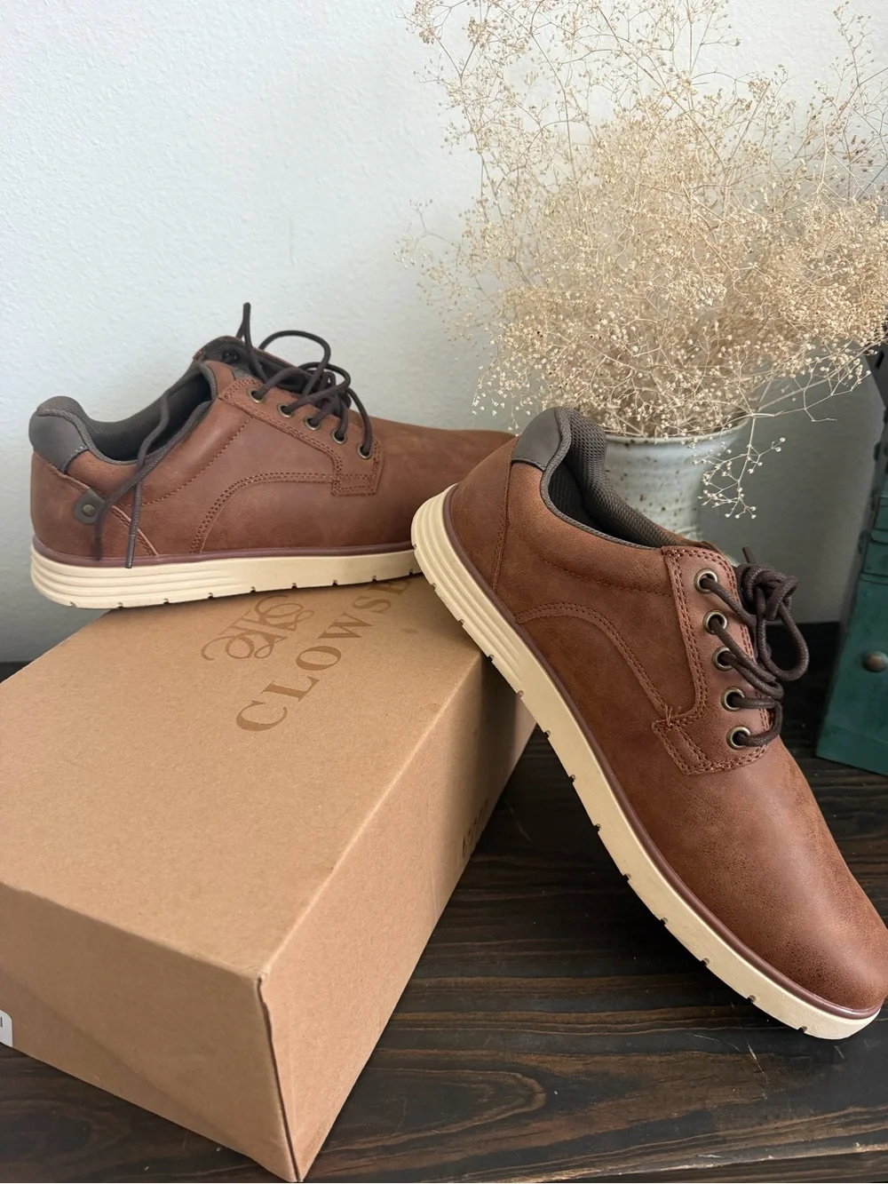 Leather Brown Men's Chukka Boots — Classic Casual Lace-Up